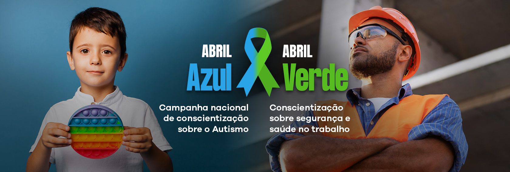 Abril Azul e Verde
